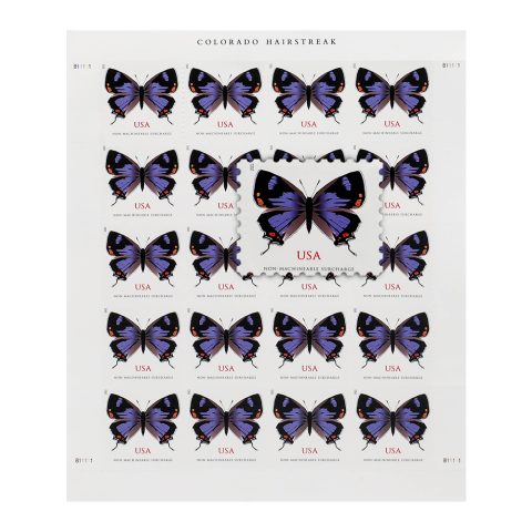 US 2021 Colorado Hairstreak Stamps Forever