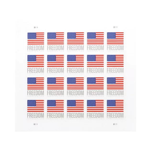 Cheap 2023 US Flag Forever Stamps Sheet