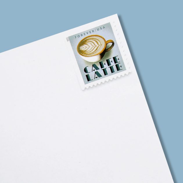 2021 US Espresso Drinks Forever Postage Stamps