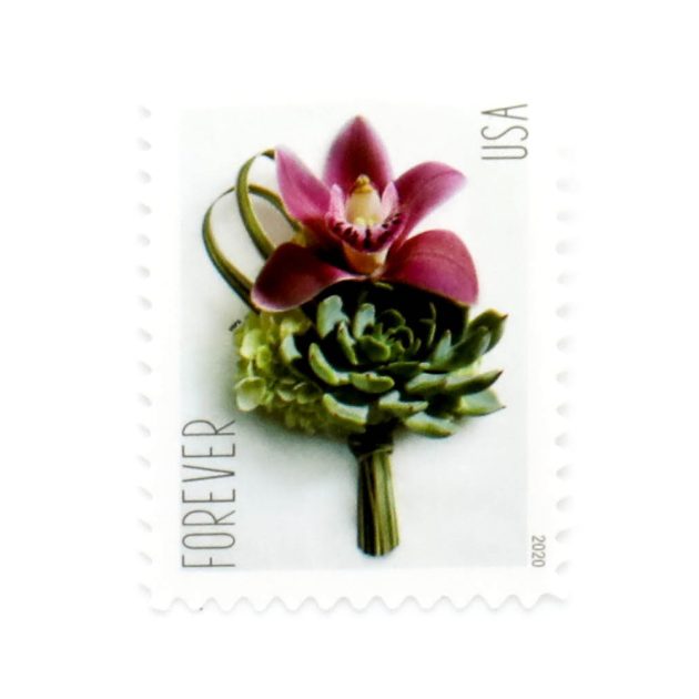 2020 US Contemporary Boutonniere Forever Stamps