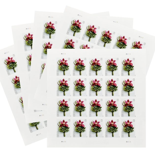 2020 US Contemporary Boutonniere Forever Stamps