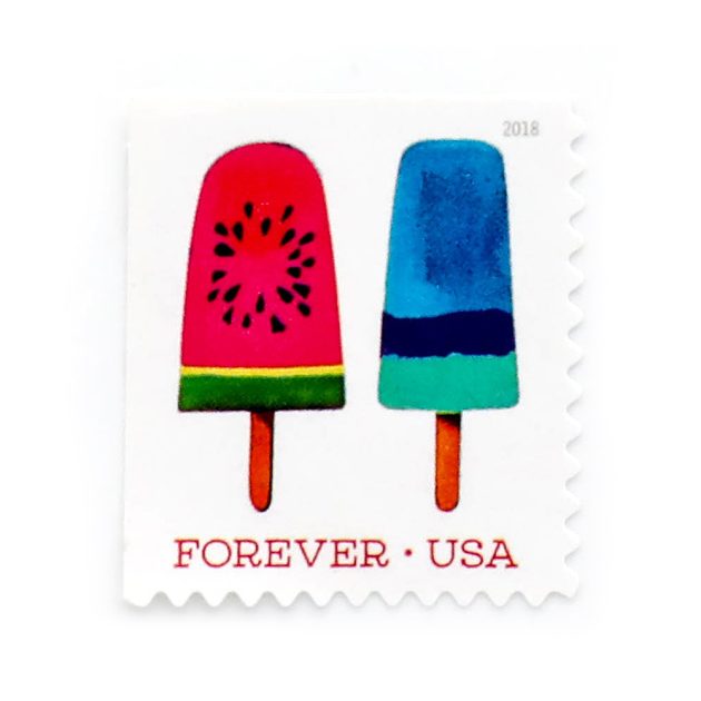 US 2018 Frozen Treats Forever Stamps