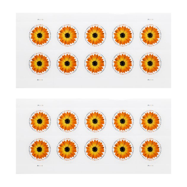 2022 US Global African Daisy Forever Stamps