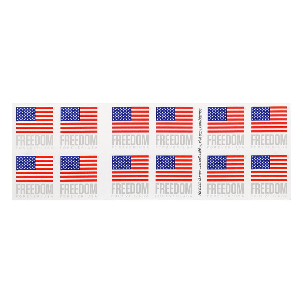 2023 US Flag Forever Stamps Roll - US Stamps Mail Center Online