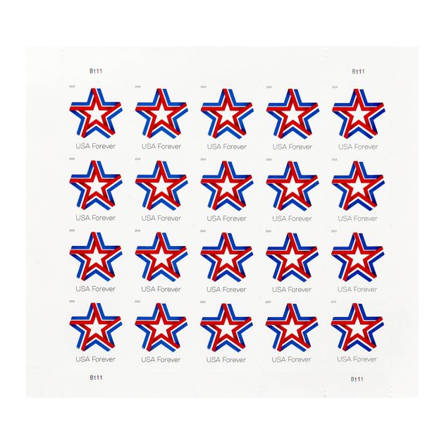2019 USA Star Ribbon Forever Stamps