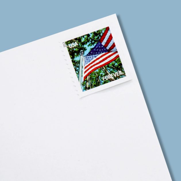 2013 US First-Class Forever Stamp - A Flag for All Seasons: Summer